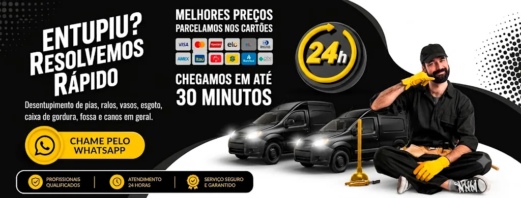 TH Serviços - Desentupidora 24h — Desentupidora profissional com serviços rápidos